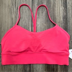 NWT Lululemon - Pink Flow Y Bra